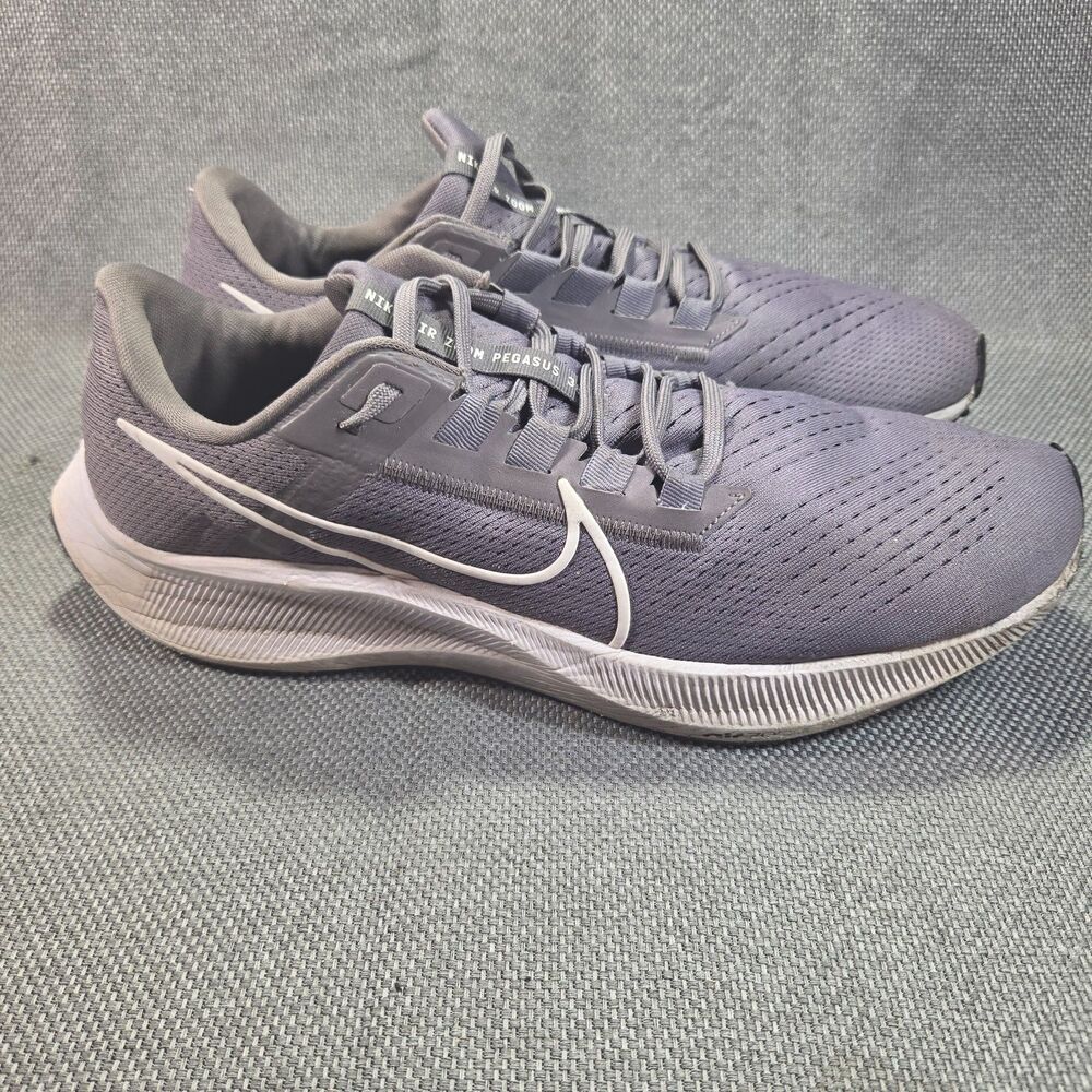 Nike Air Zoom Pegasus 38 TB Men's 11 Gunsmoke Gray Running Shoes Sneakers